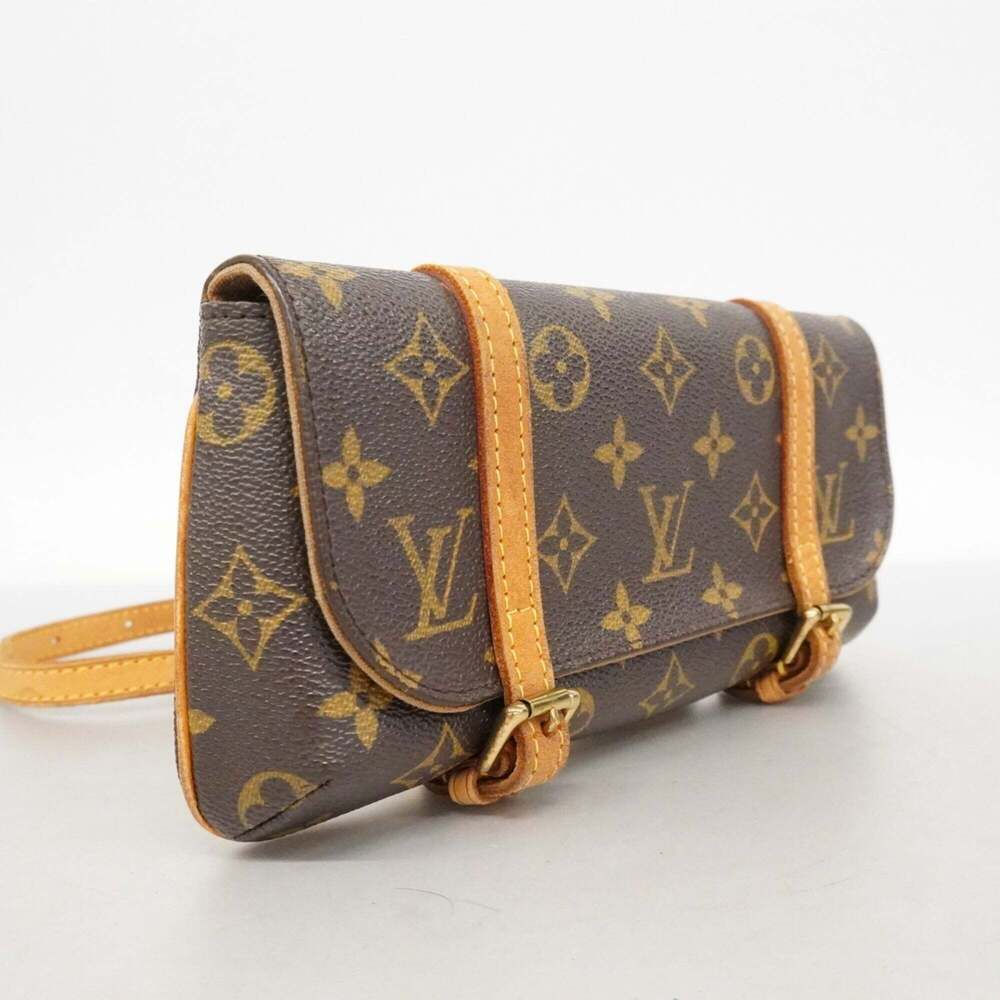 LOUIS VUITTON Brown Monogram Pochette Fanny Pack - Picture 2 of 13